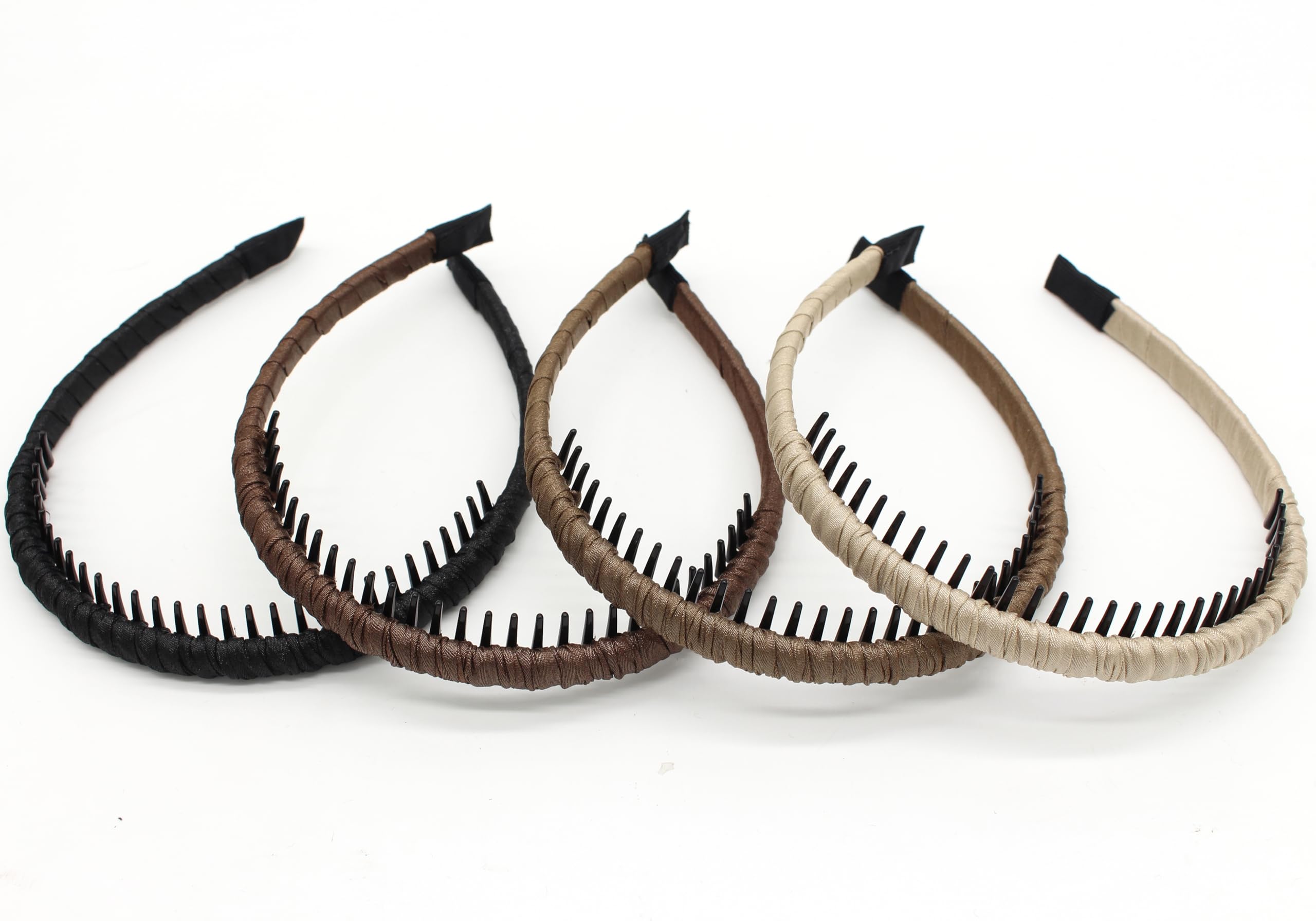 Adjustable-fit JOBAND headband demonstrates comfortable wear after light heating.