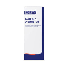 JOBST Roll-On Adhesive application on arm shows secure fit for daily activities.