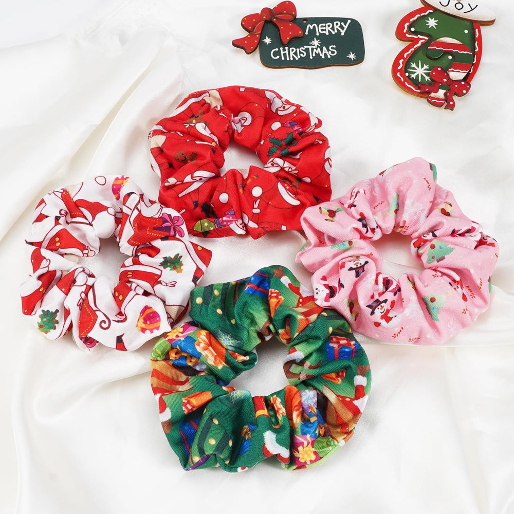 Jocbean holiday collection closeup shows soft fabric, comfortable stretch, festive vibe