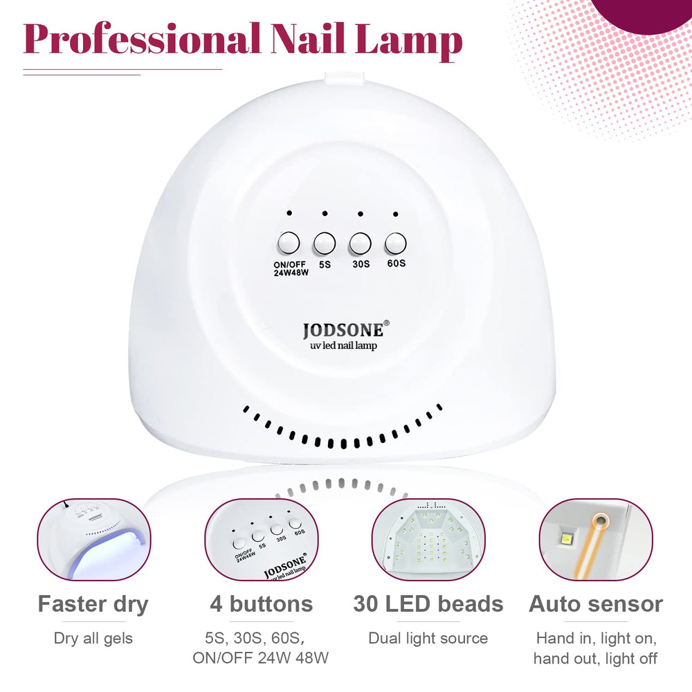 JODSONE 32-color range for DIY nail art options
