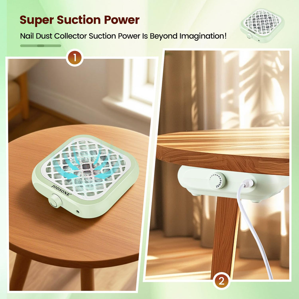 JODSONE 6000RPM dust collector with disposable filters supports hygienic cleanup.