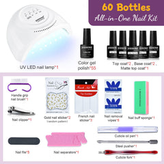 JODSONE base coat bottle provides smooth application and lasting adhesion.