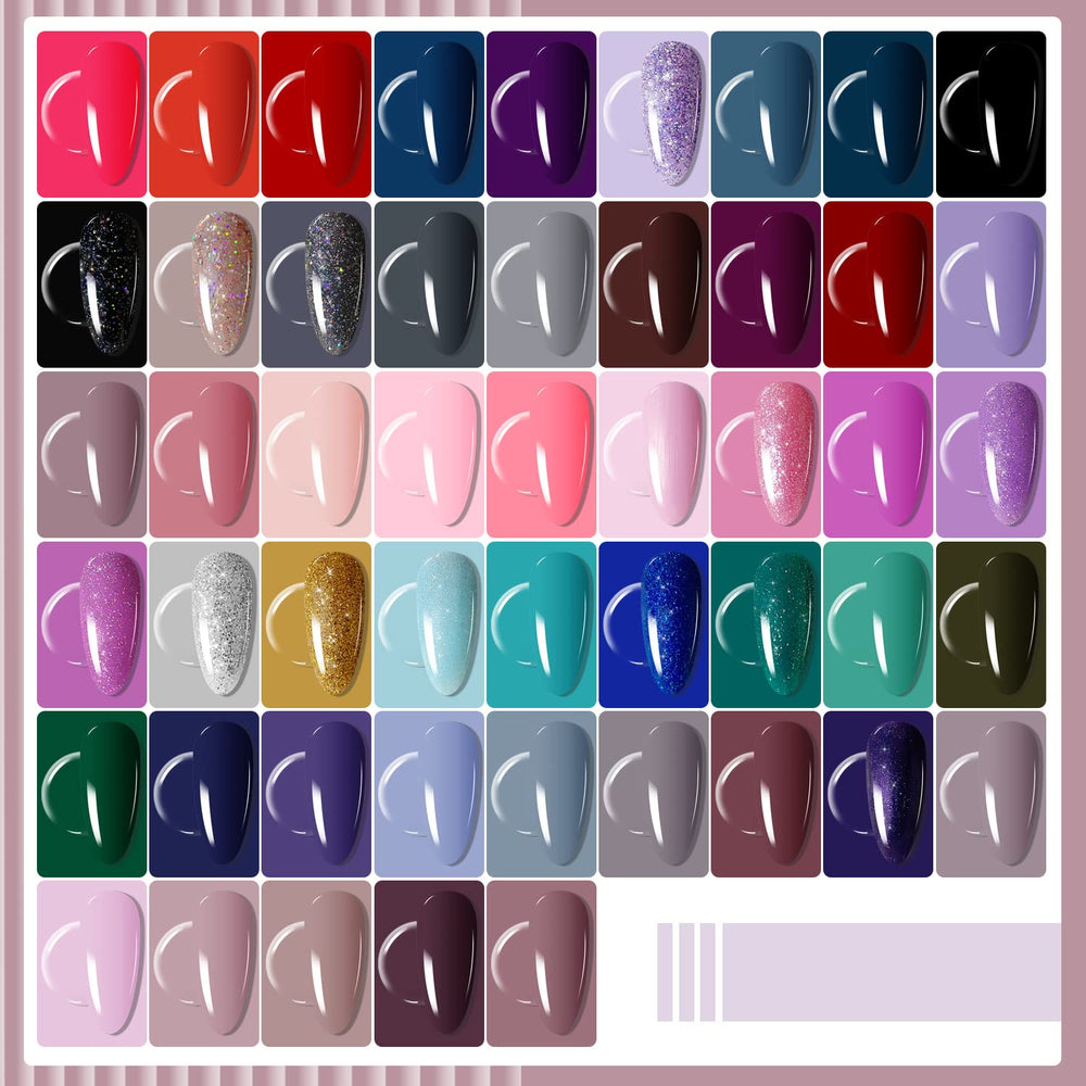 JODSONE base coat and top coat pack featuring matte and gloss options