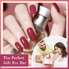 JODSONE base/top coats set with matte, gloss and glitter finishes