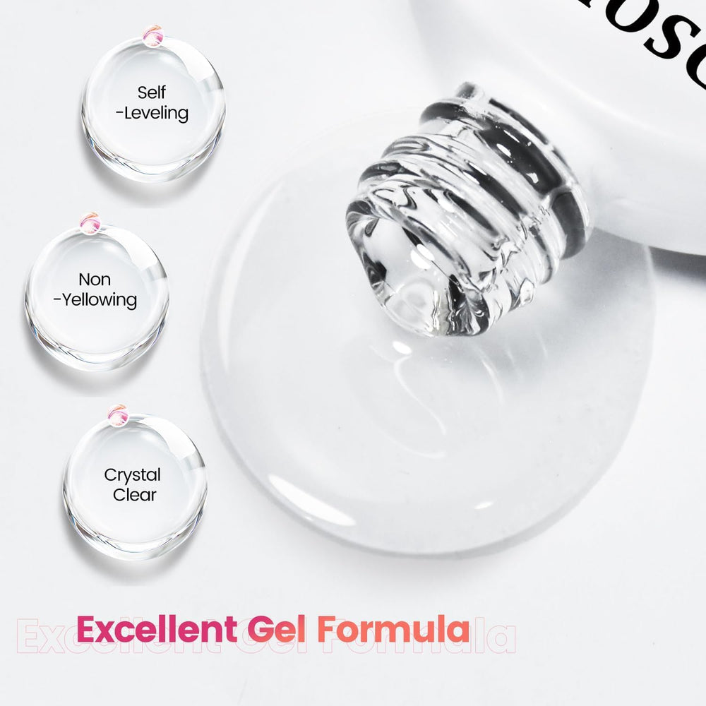JODSONE Blooming Gel tie-dye nails with dynamic patterns