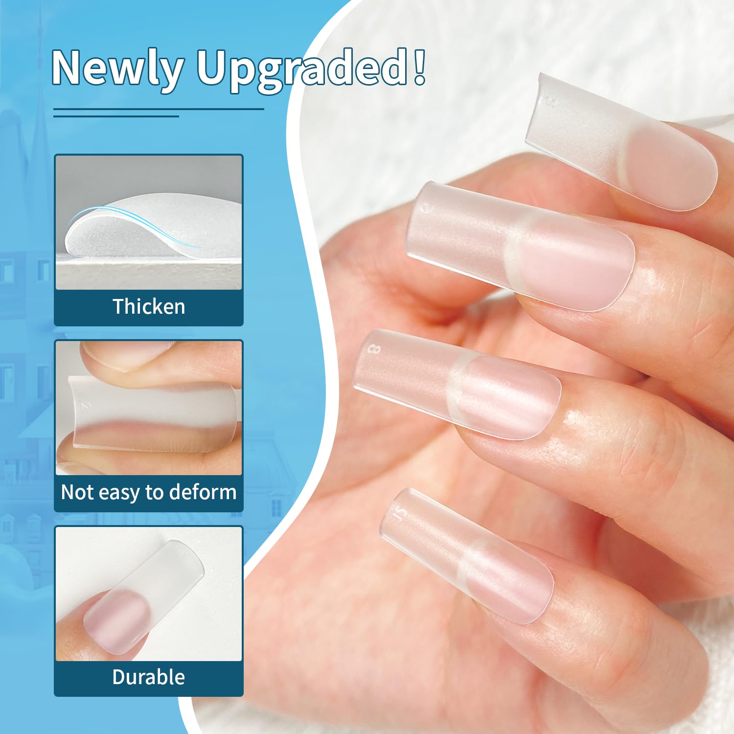 JODSONE builder gel clear helps sculpt strong smooth extensions