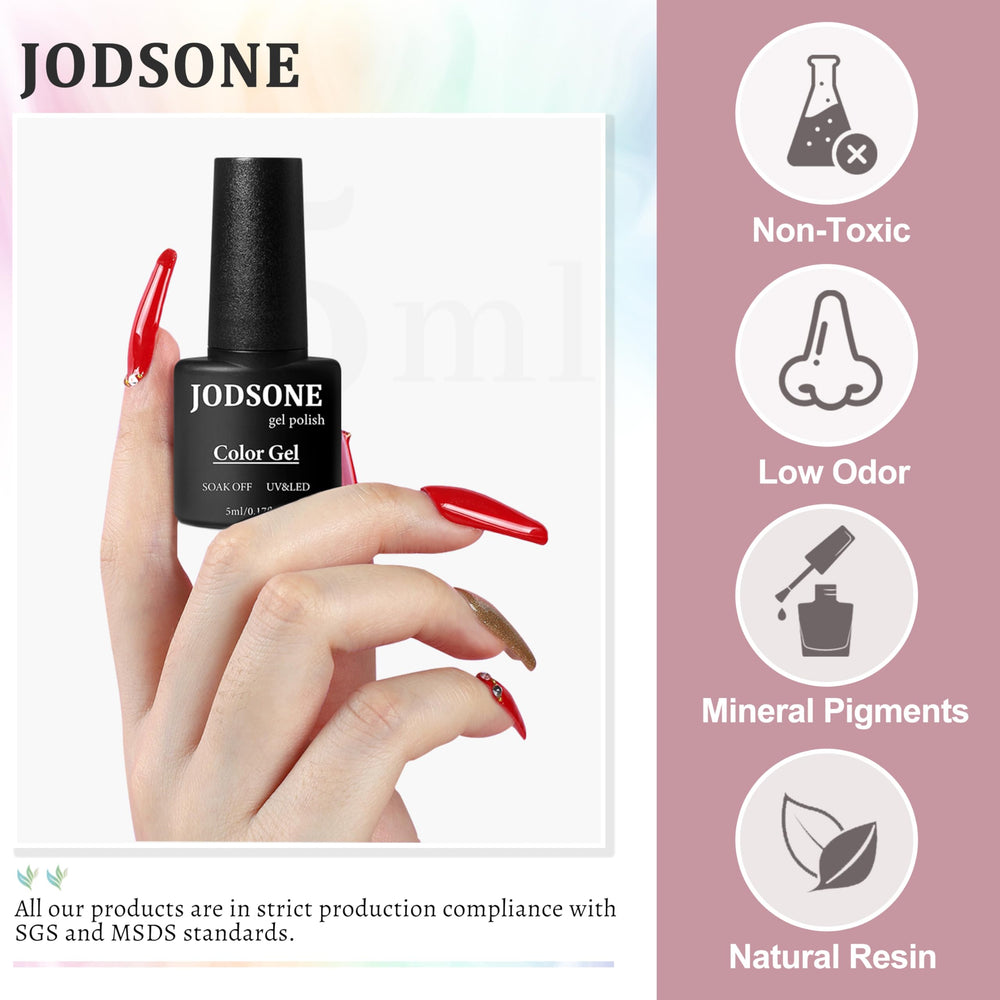 JODSONE environment-friendly formula supports healthy-looking nails