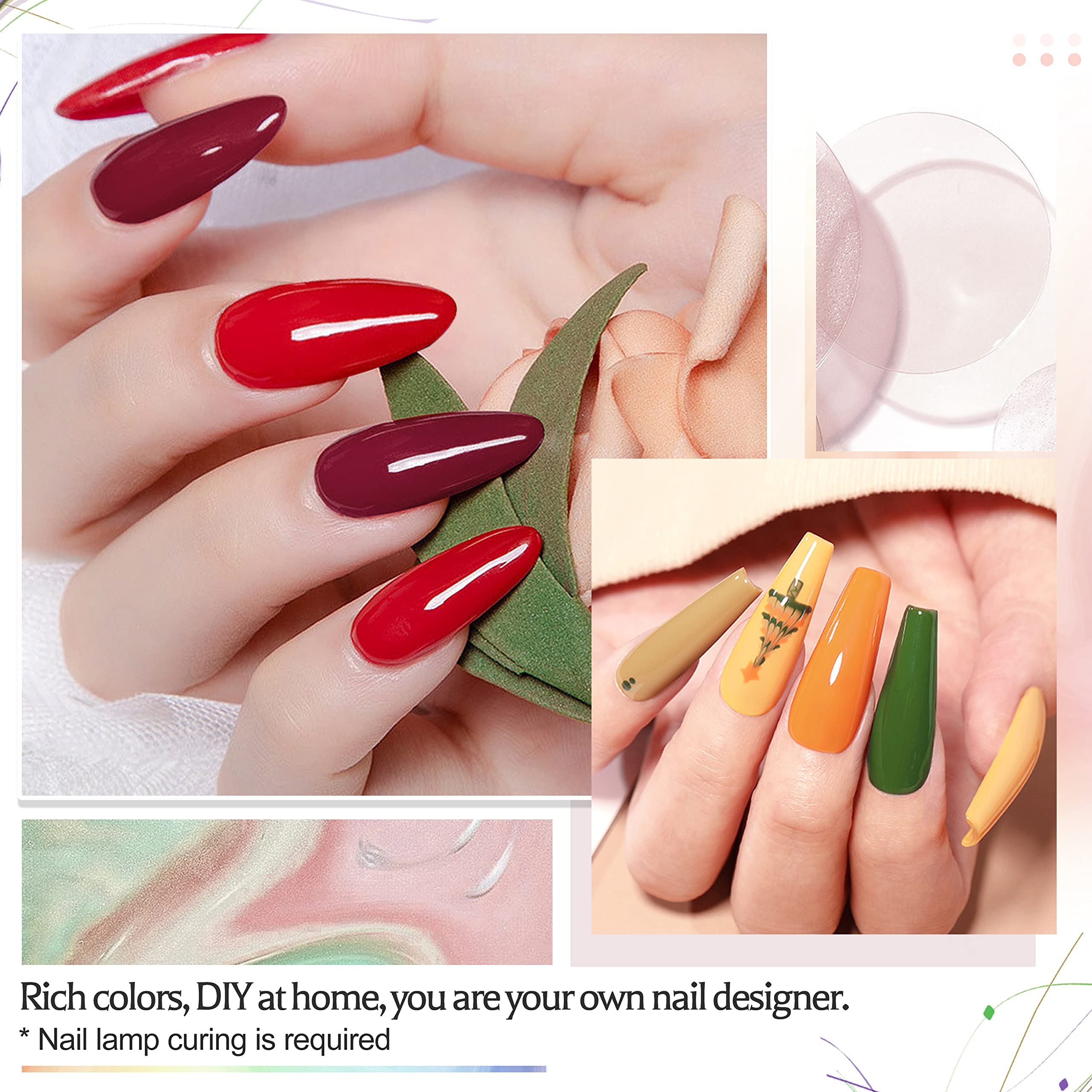 JODSONE fast curing under UV/LED lamps for quicker manicure sessions