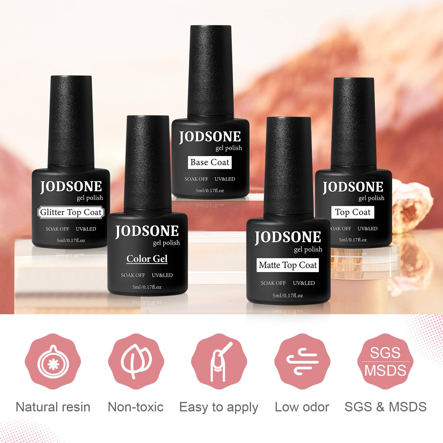 JODSONE gift-ready gel nail kit for celebrations