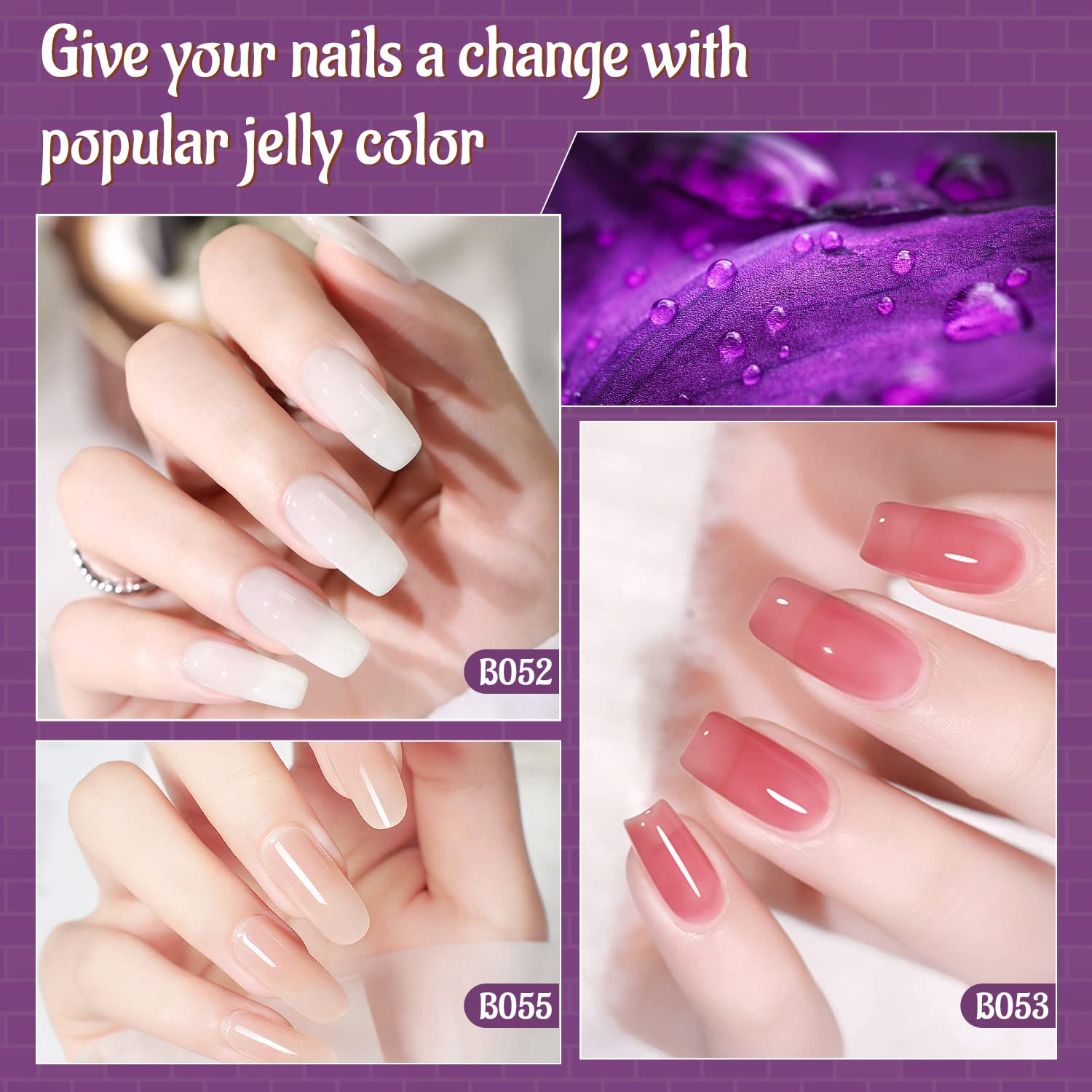 JODSONE hand application demo shows easy gel polish layering.