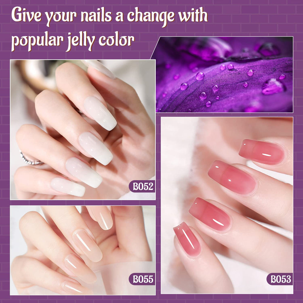 JODSONE hand application demo shows easy gel polish layering.