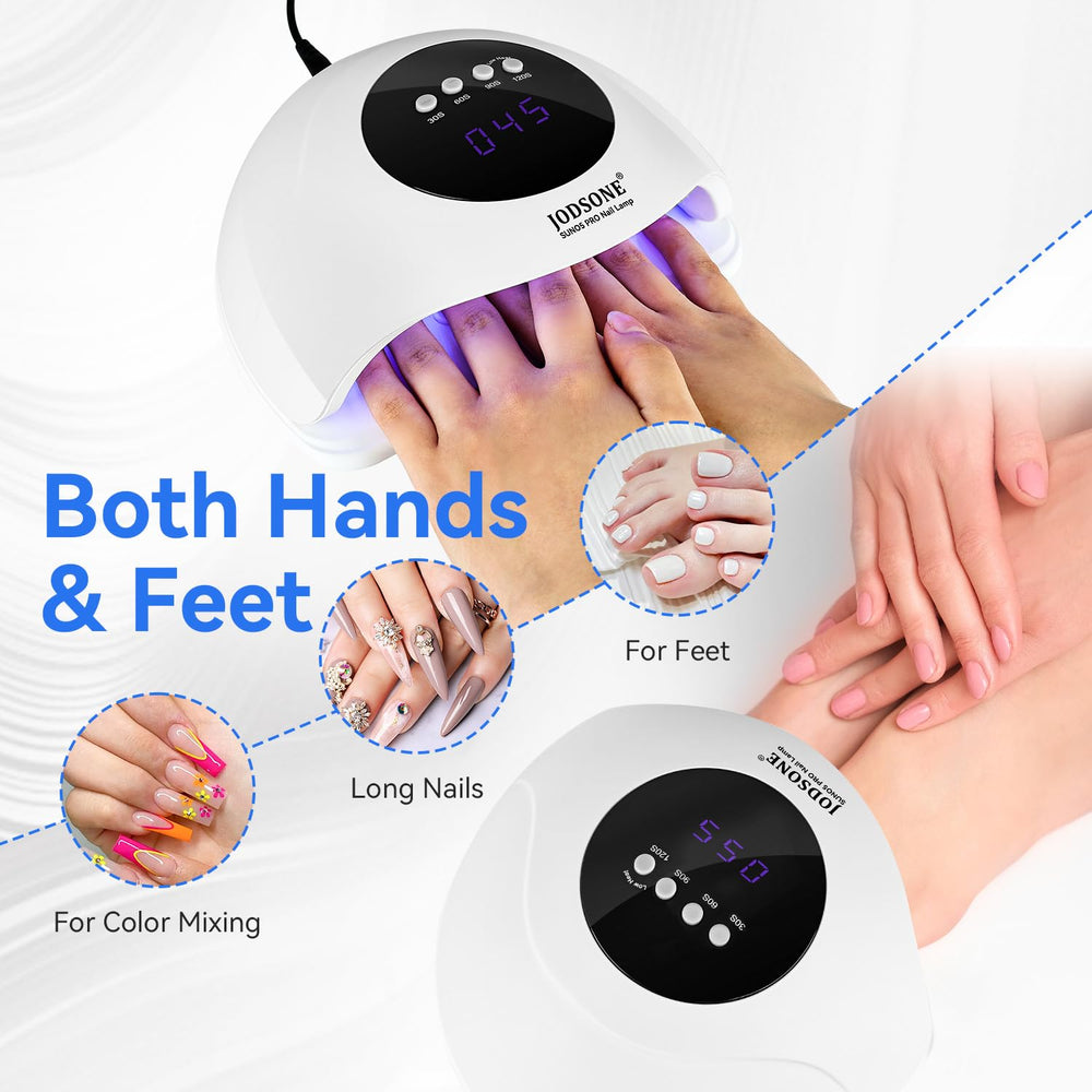 Lámpara JODSONE para geles UV y LED en casa.