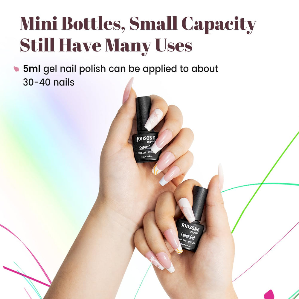 JODSONE glitter top coat adds sparkle for party-ready nails