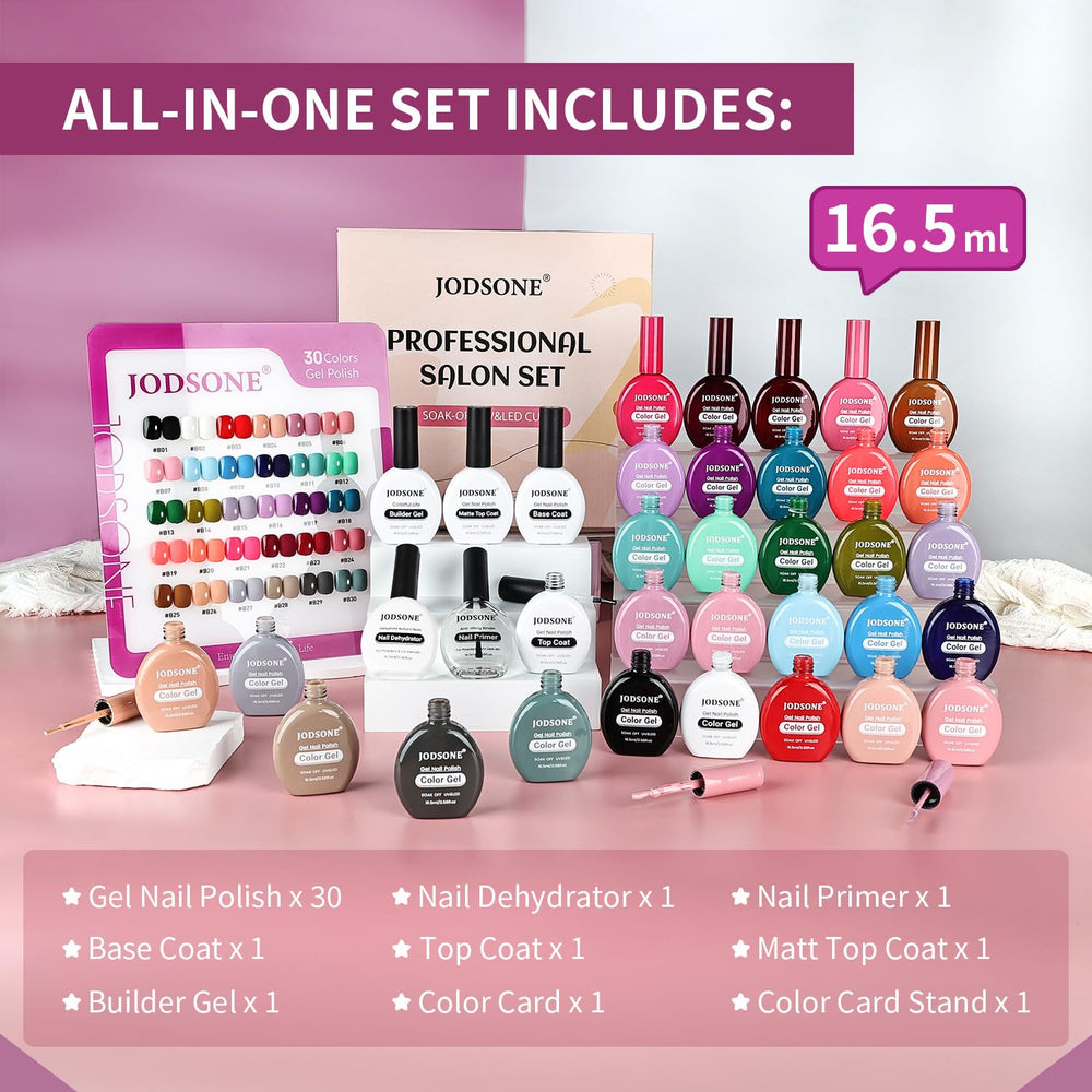 JODSONE matte top coat for chic textured nail finishes