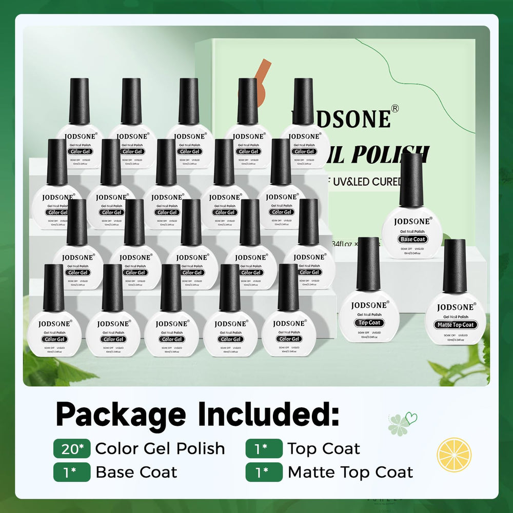 JODSONE matte top coat for a sophisticated, long-lasting matte look