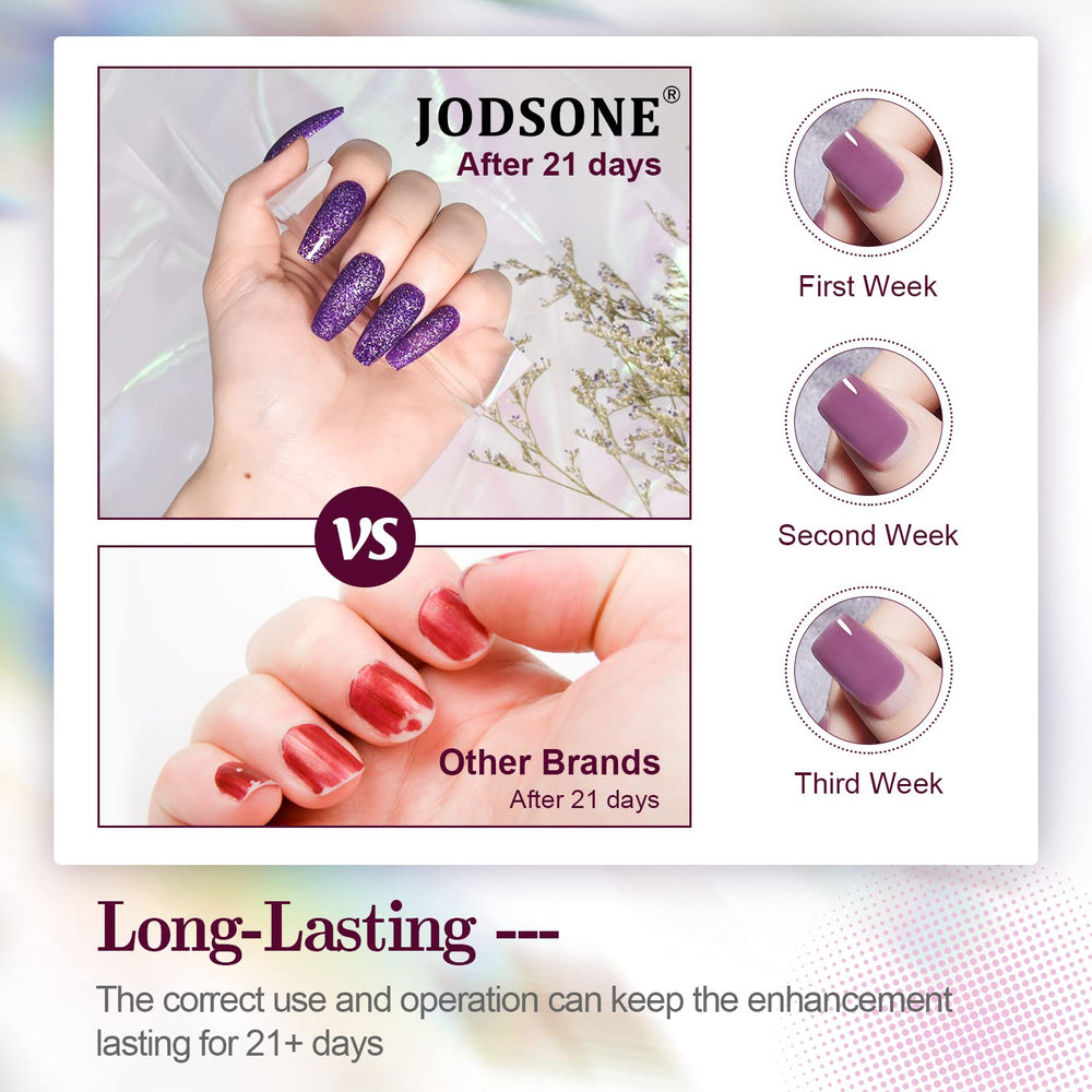 JODSONE application guide helps DIY manicure at home.