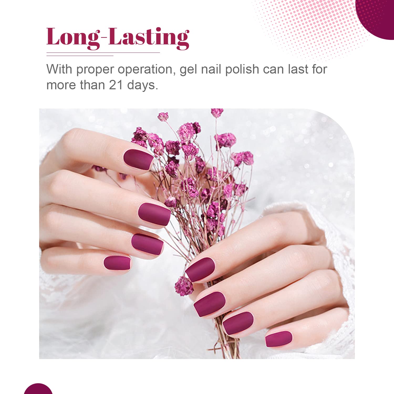 JODSONE included manicure tools support complete at-home nail art
