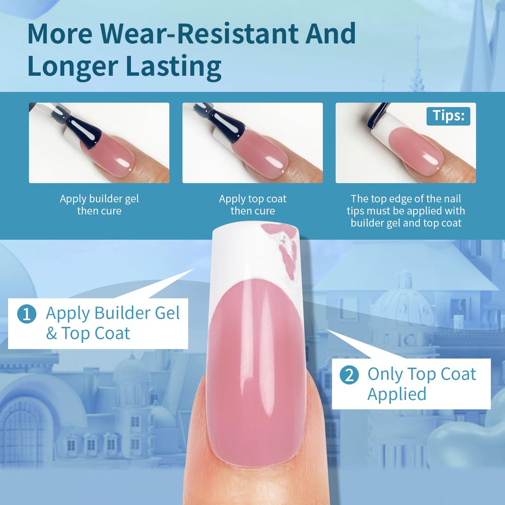 JODSONE top coat bottle delivers glossy lasting finish