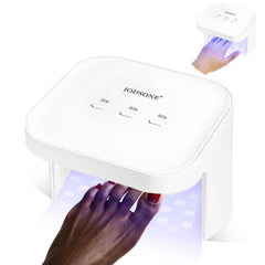 JODSONE U V LED nail lamp front view for fast gel curing at home