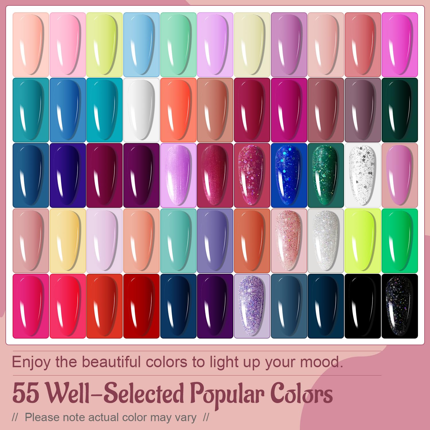 JODSONE UV nail lamp showing multi-cure modes for at-home manicures.