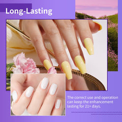 JODSONE gel polish bottles 5ml closeup shows compact travel-friendly sizing.