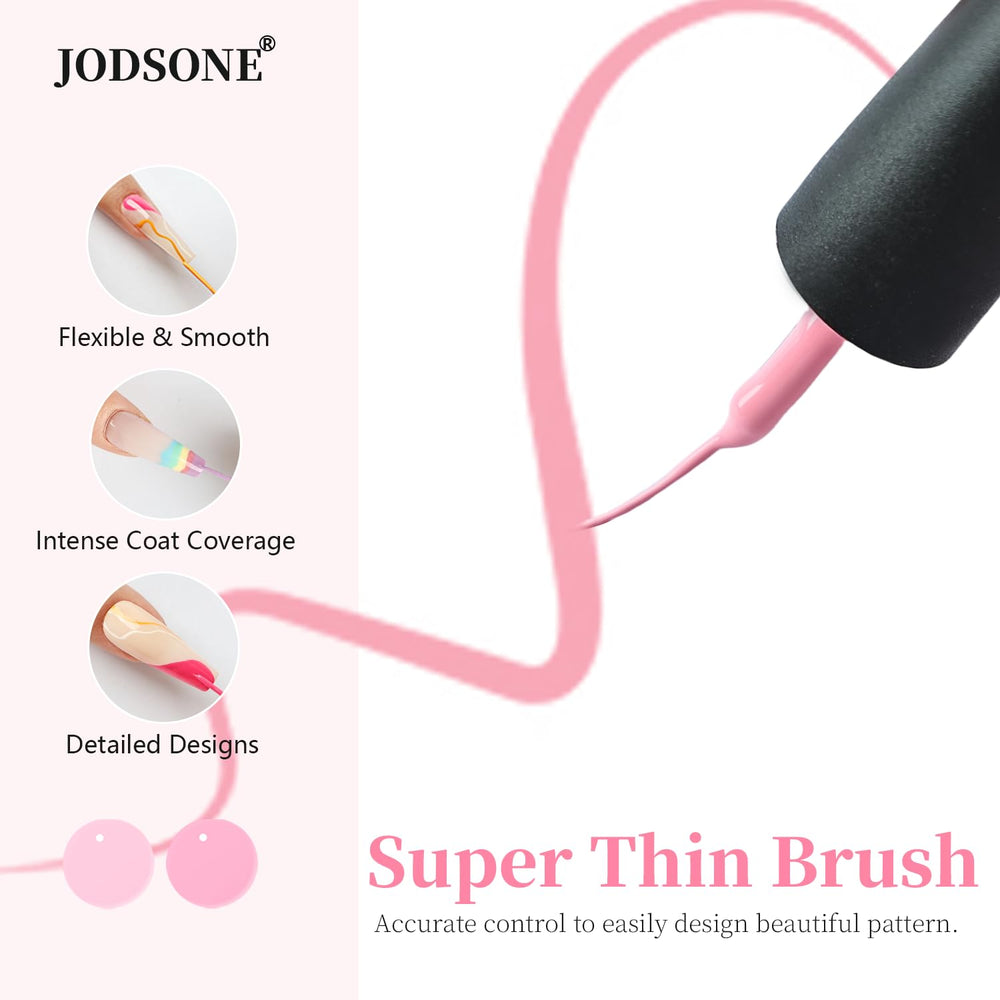 JODSONE design ideas image illustrates endless decorative possibilities with the 32-color set.