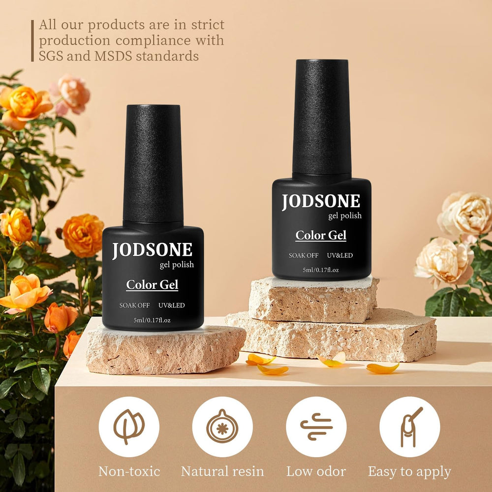 JODSONE nail lamp curing gel polish for long-lasting manicure