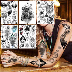 JOEHAPY kids small tattoos collection provides kid-friendly designs for arts and crafts.