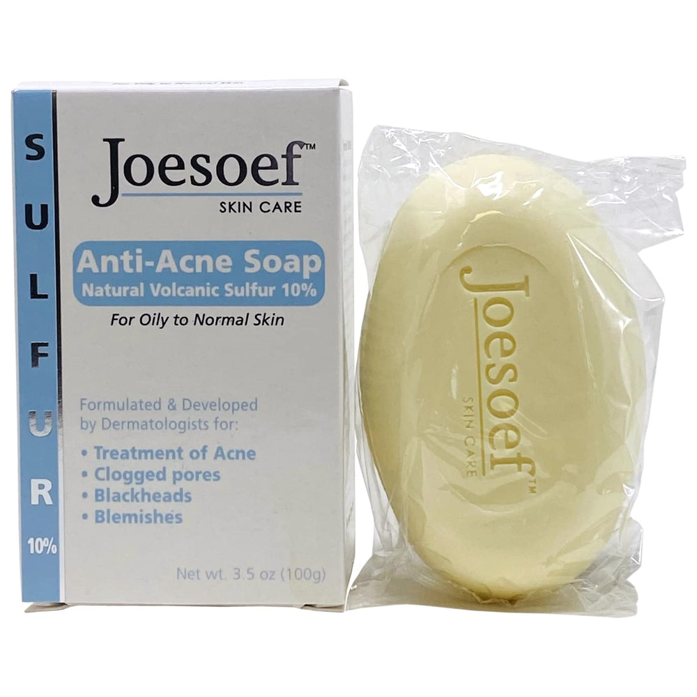 JOESOEF SULFUR SOAP 100g bar ready for home use and ongoing care