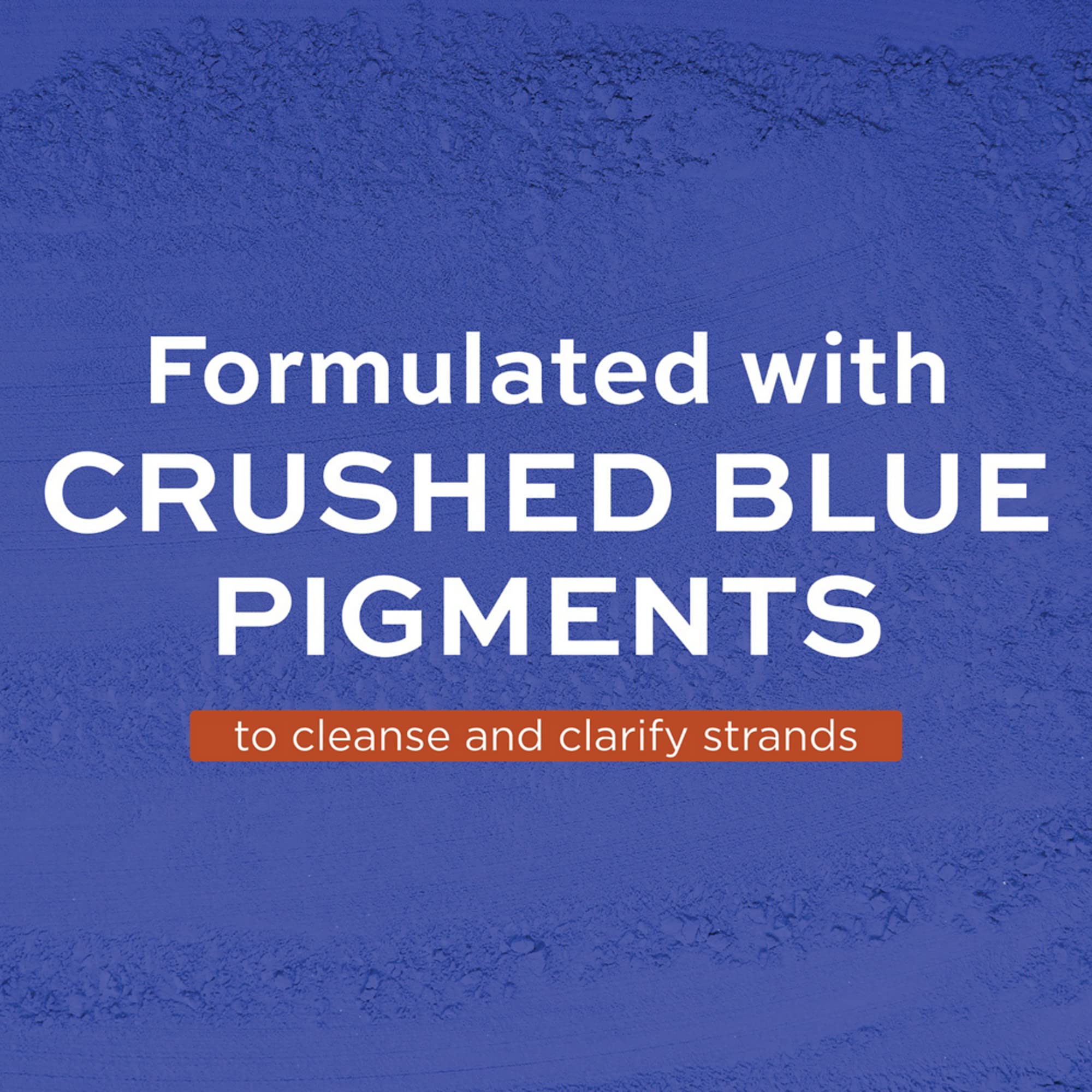 Blue Crush Conditioner lather in hand indicating conditioning and color balance