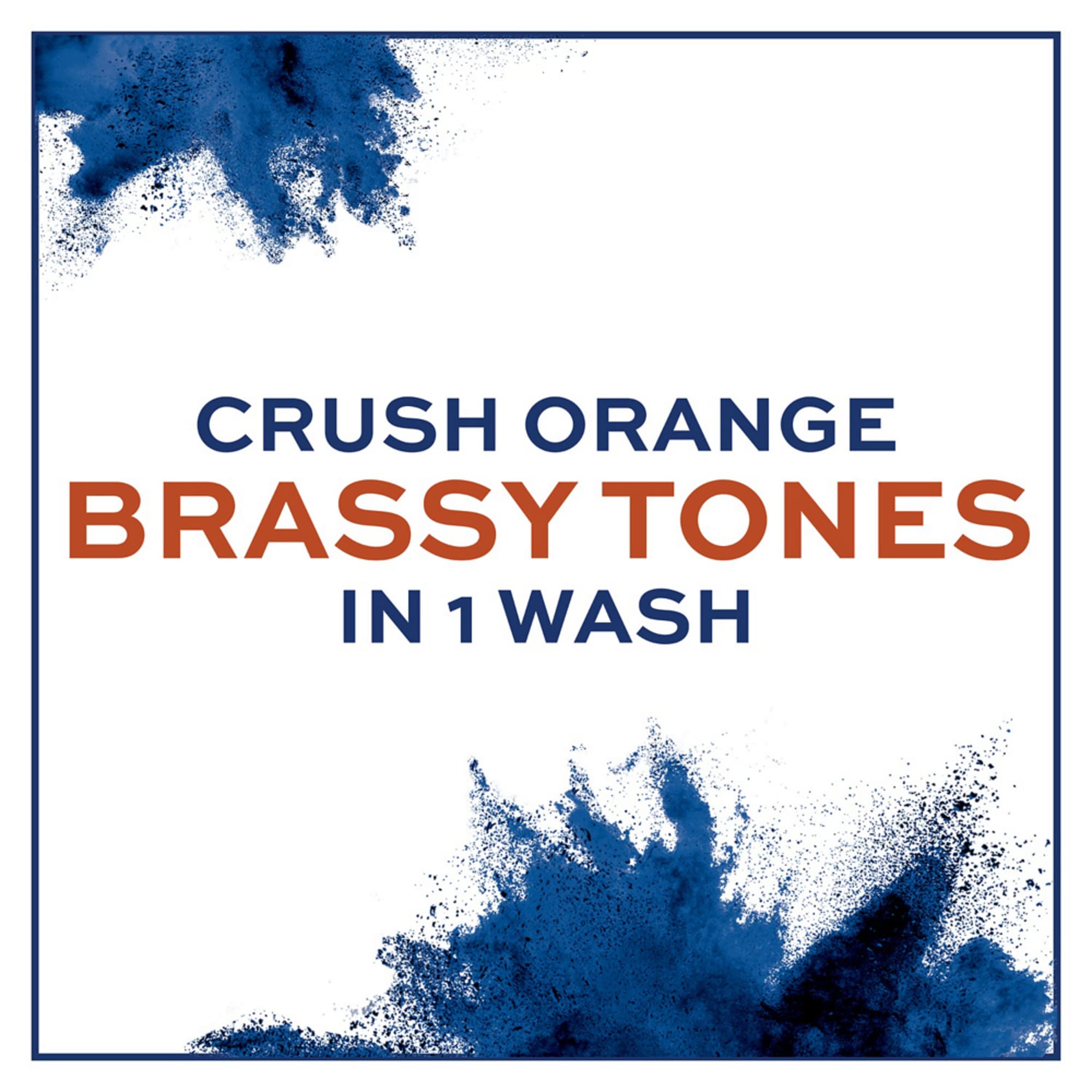 Blue Crush Shampoo lather in hand illustrating quick-brightening potential