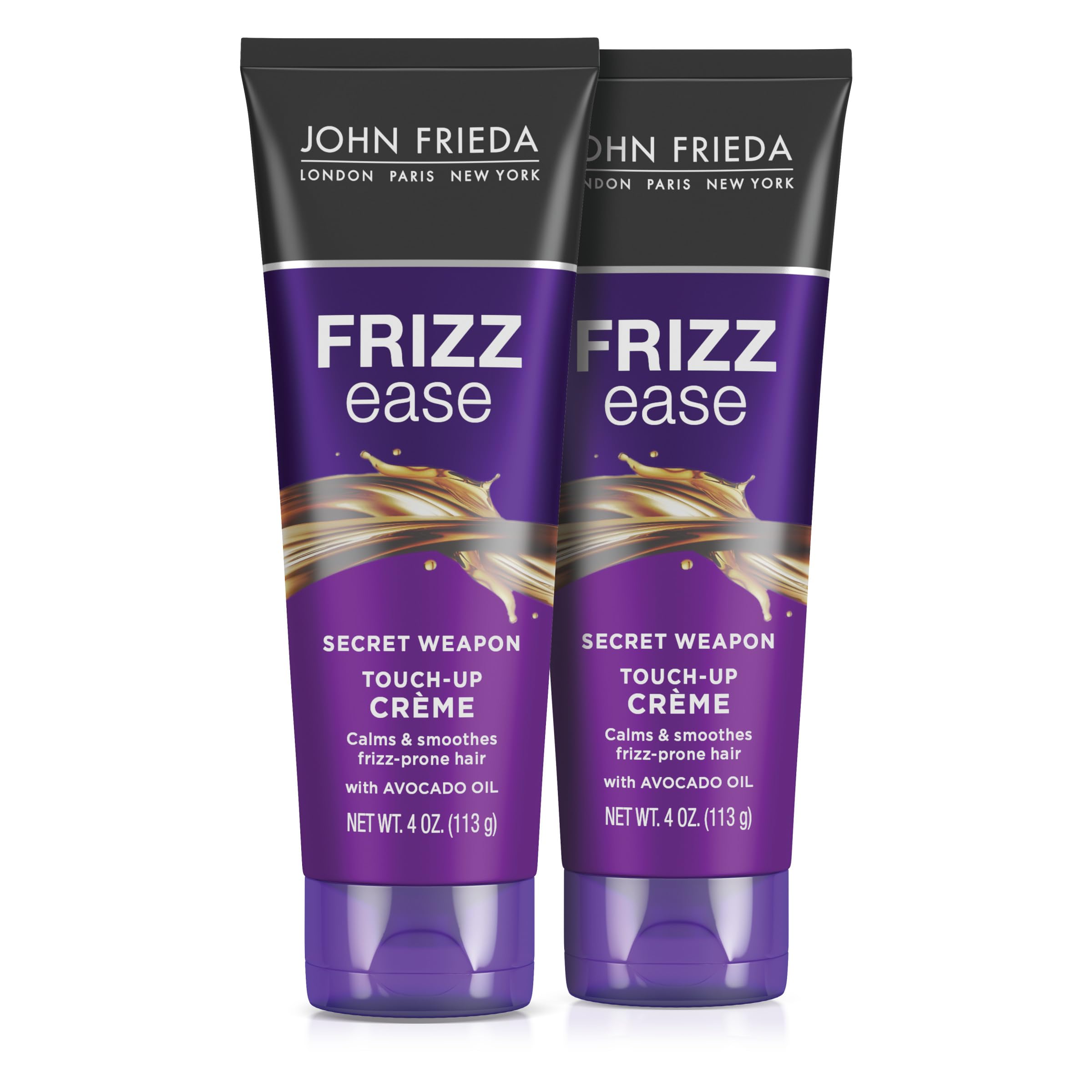 John Frieda Frizz Ease Touch-Up Creme jar for quick frizz control and shine