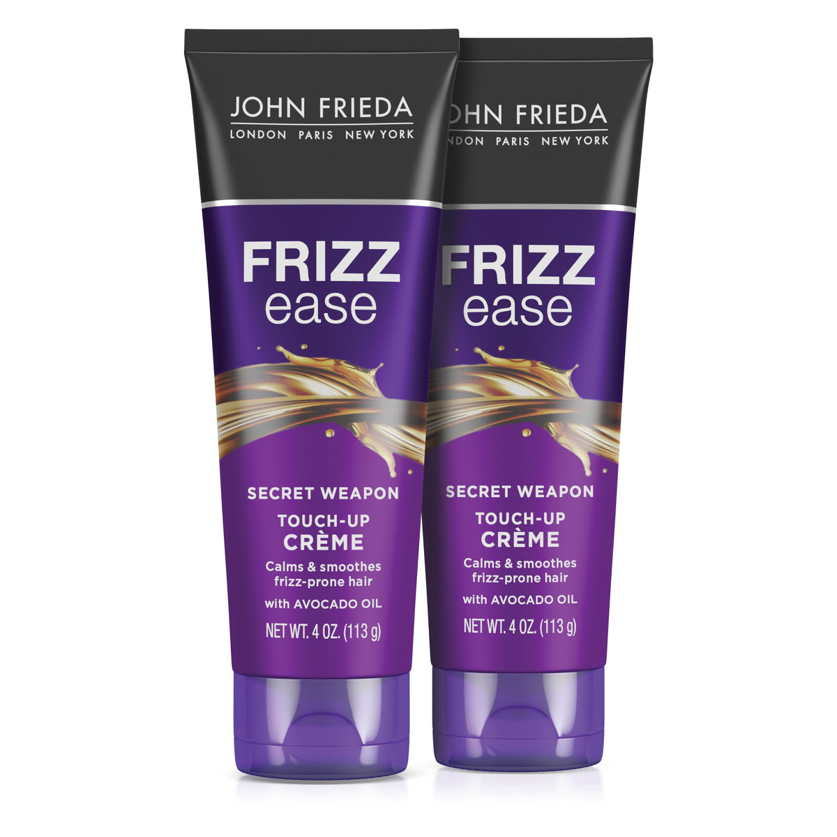 John Frieda Frizz Ease Touch-Up Creme jar for quick frizz control and shine