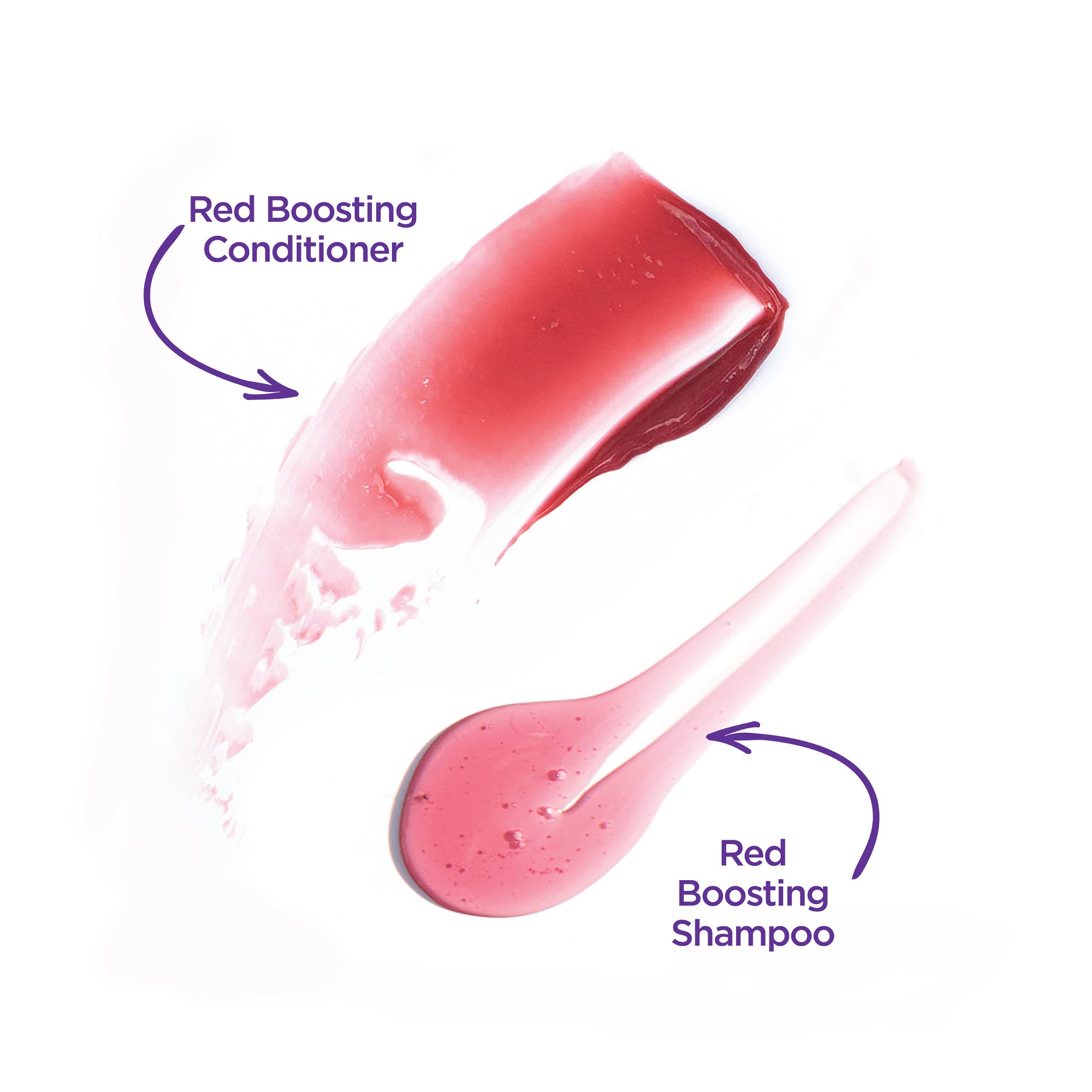 John Frieda Radiant Red hair application image implies easy daily use