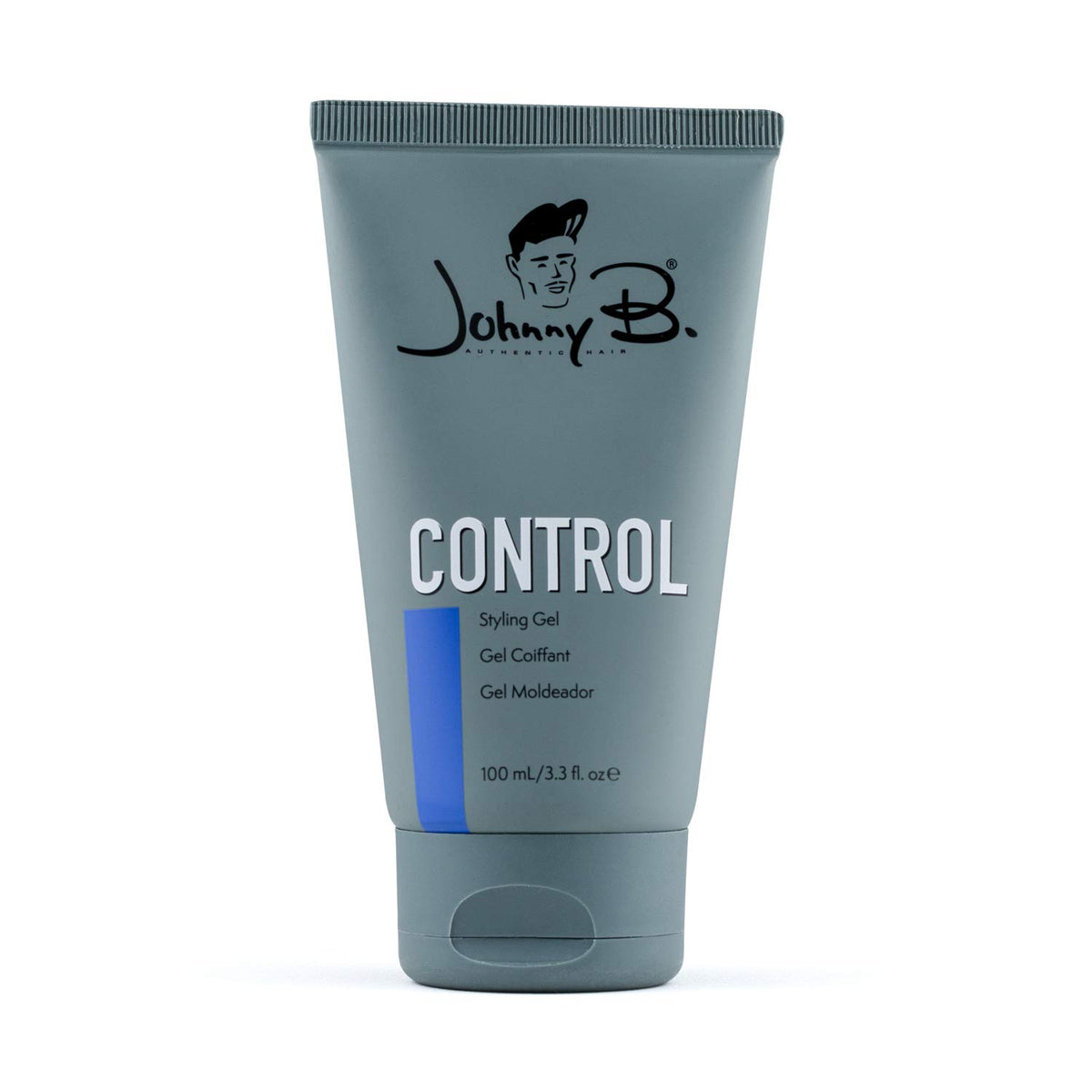 Johnny B. Control alcohol-free gel bottle for versatile styling without flaking.