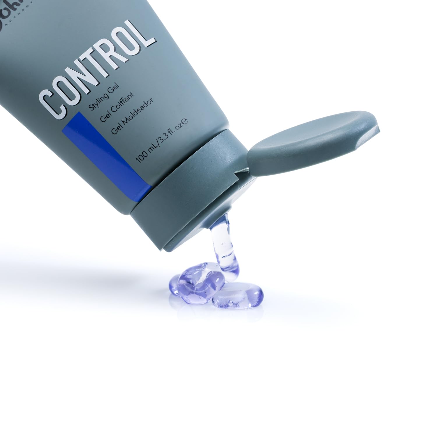 Johnny B. Control shine-focused finish for a healthy look.