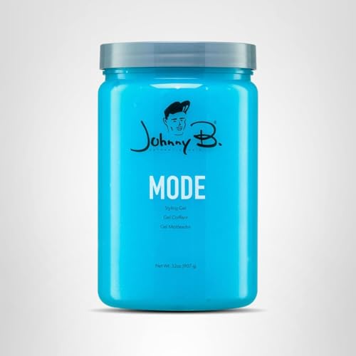 Johnny B Mode packaging emphasizes a 32 oz professional size for families.