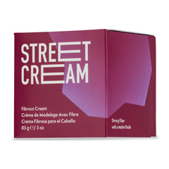 JOHNNY B. Street Cream jar close-up showing matte finish potential for textured styles.