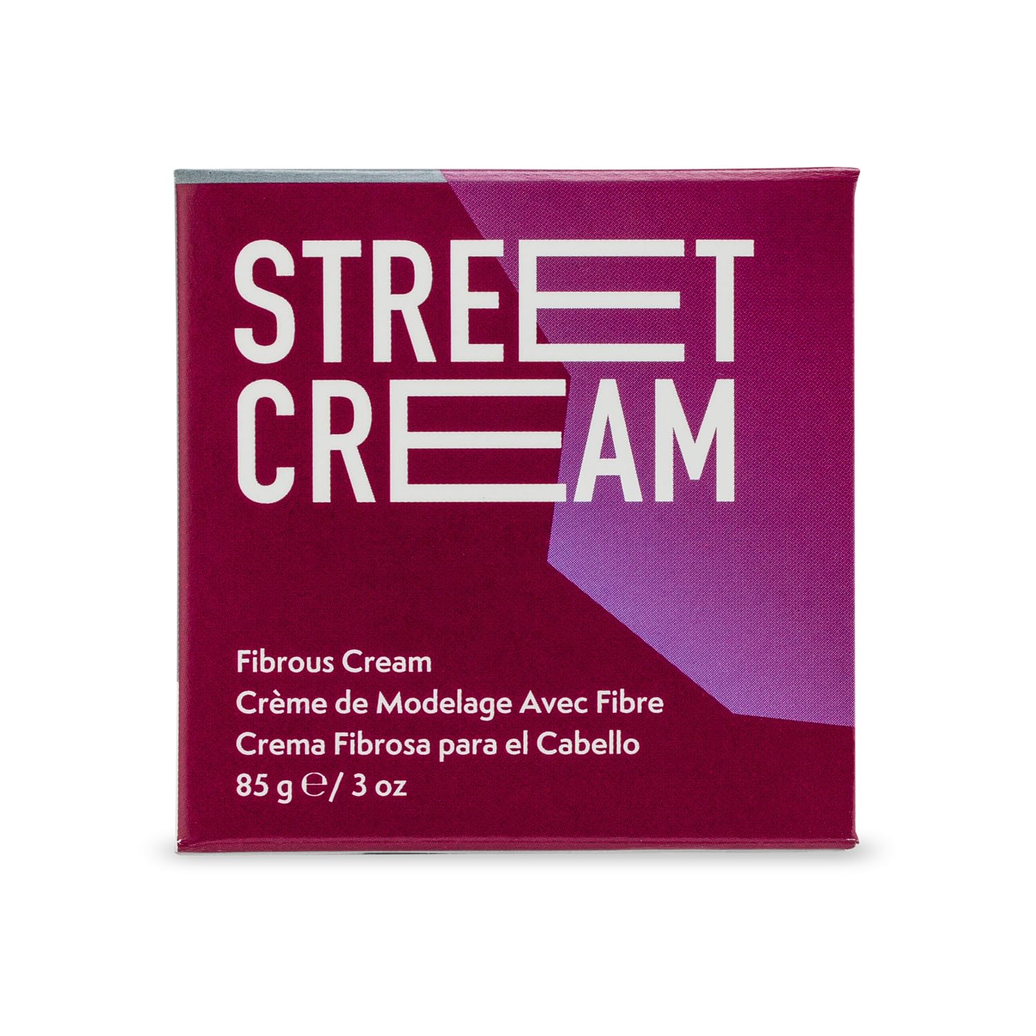 JOHNNY B. Street Cream close-up illustrating low shine and high texture look.