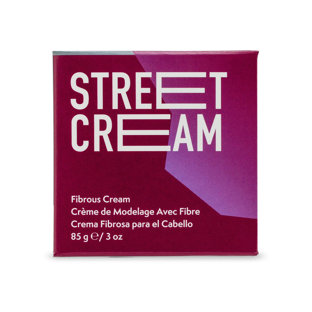 JOHNNY B. Street Cream close-up illustrating low shine and high texture look.