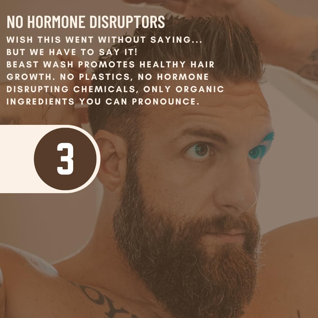 Johnny Slicks Shampoo Aloe and castor oil emphasize scalp comfort and moisture