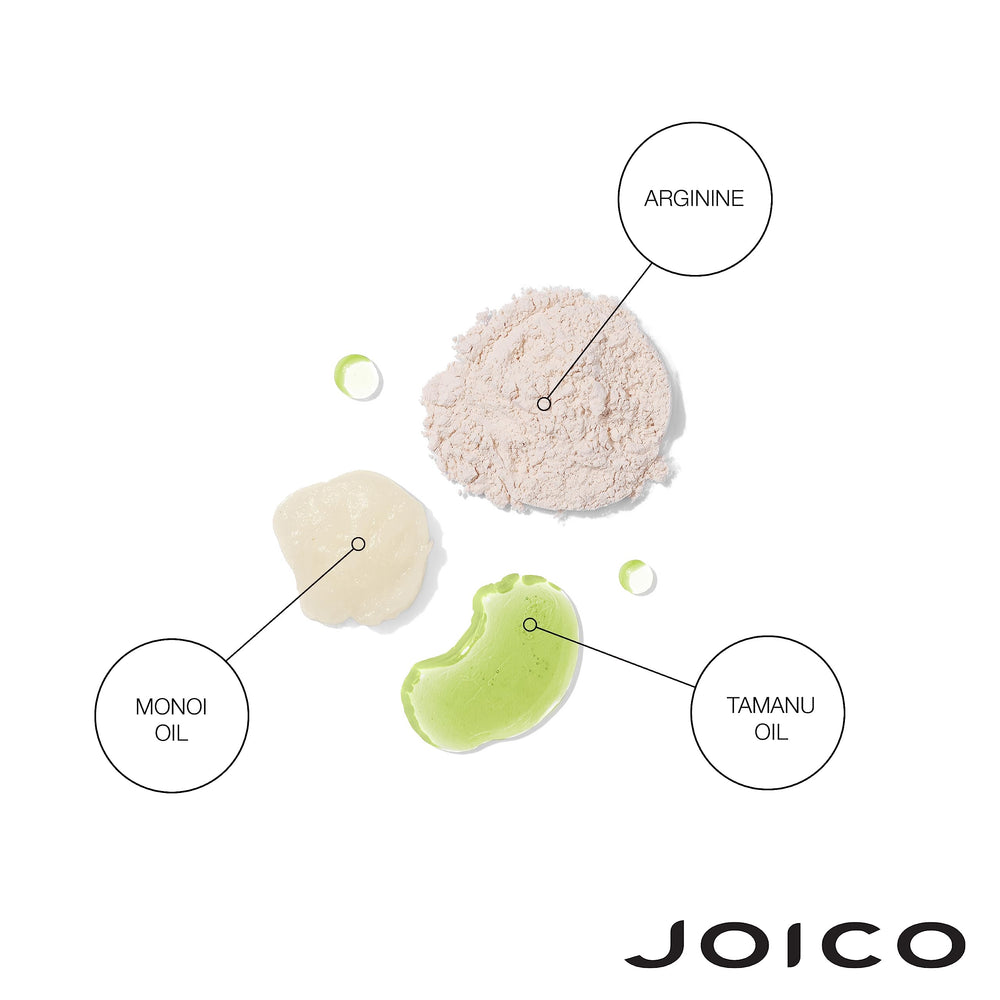 Brass banishment visuals with Joico Blonde Life help maintain cool blonde tones.