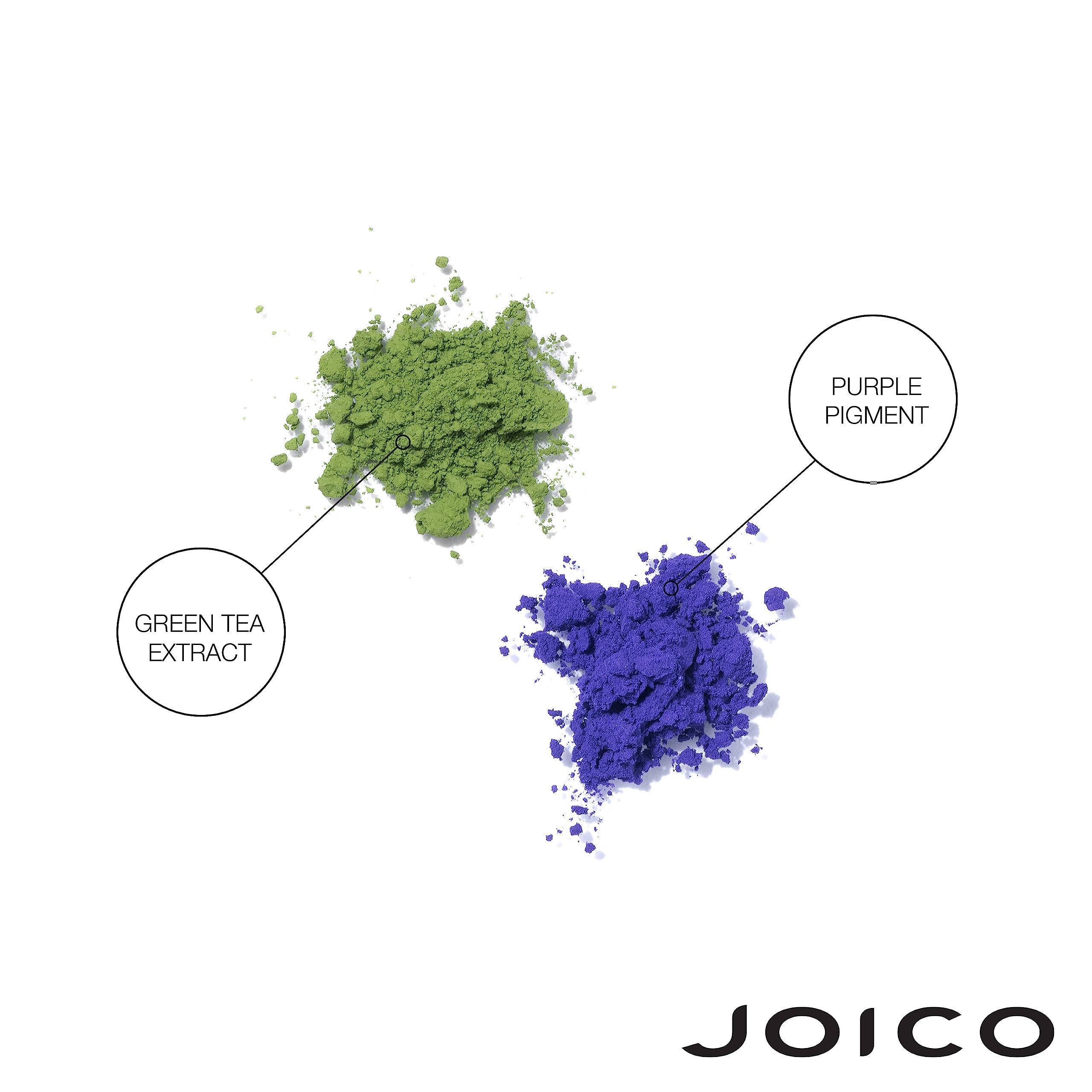 Joico Color Balance Purple duo-pack shows convenient color correction for blonde and gray hair.