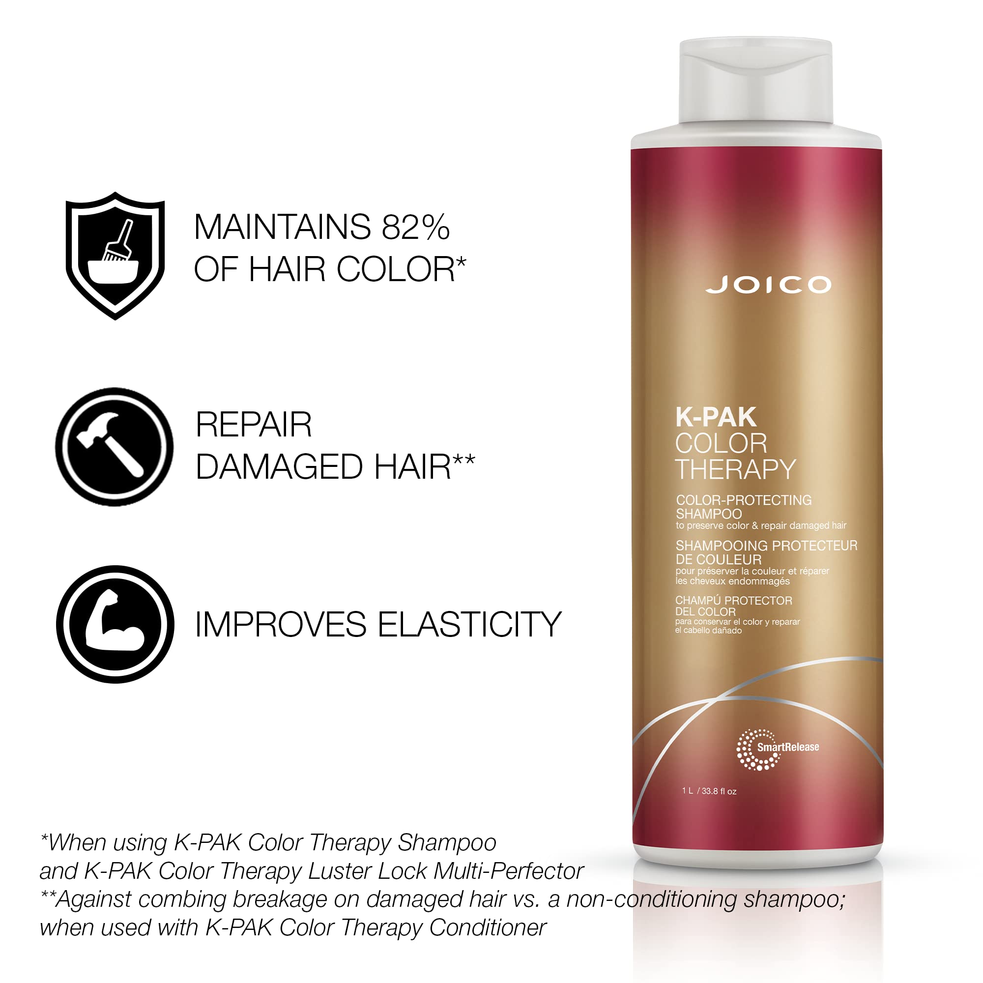 Joico K-Pak Color Therapy duo pack for a color-safe routine