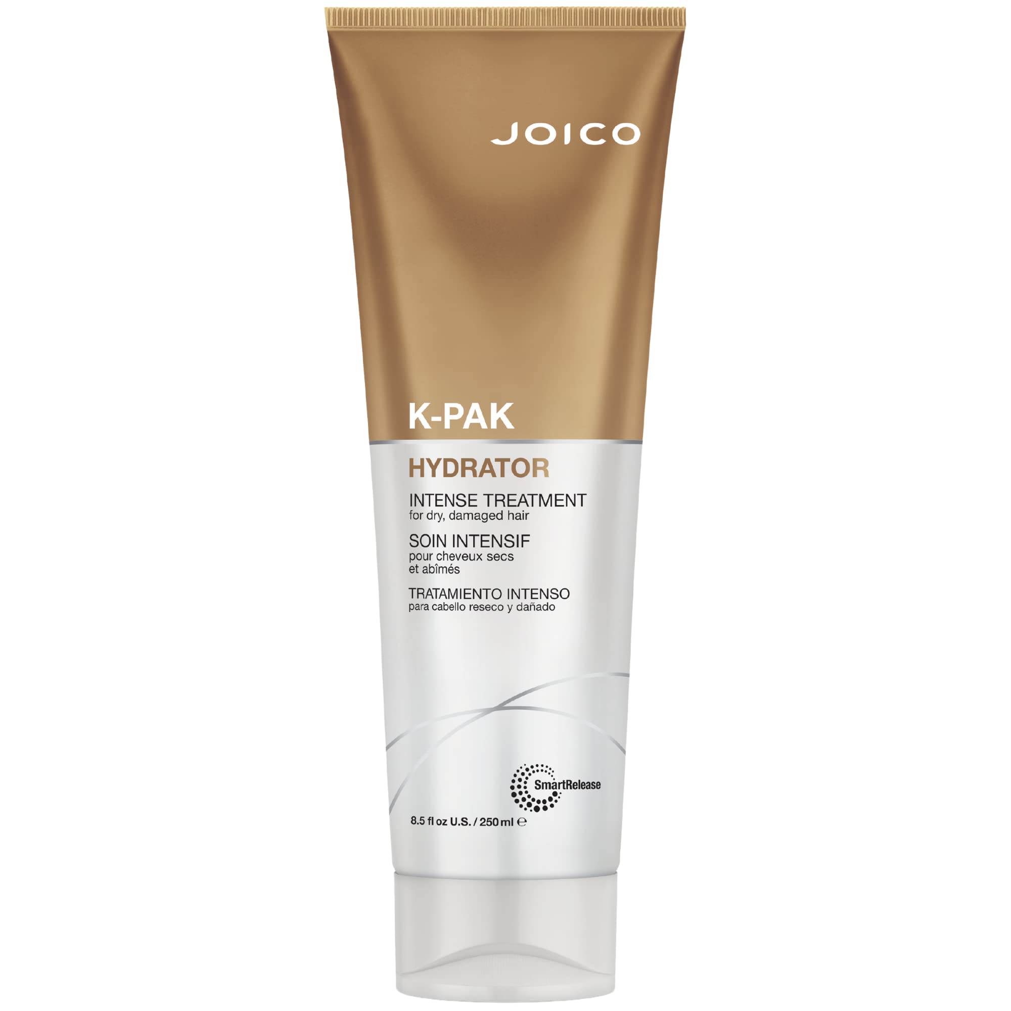 Joico front packaging showing product and benefit of deep moisture