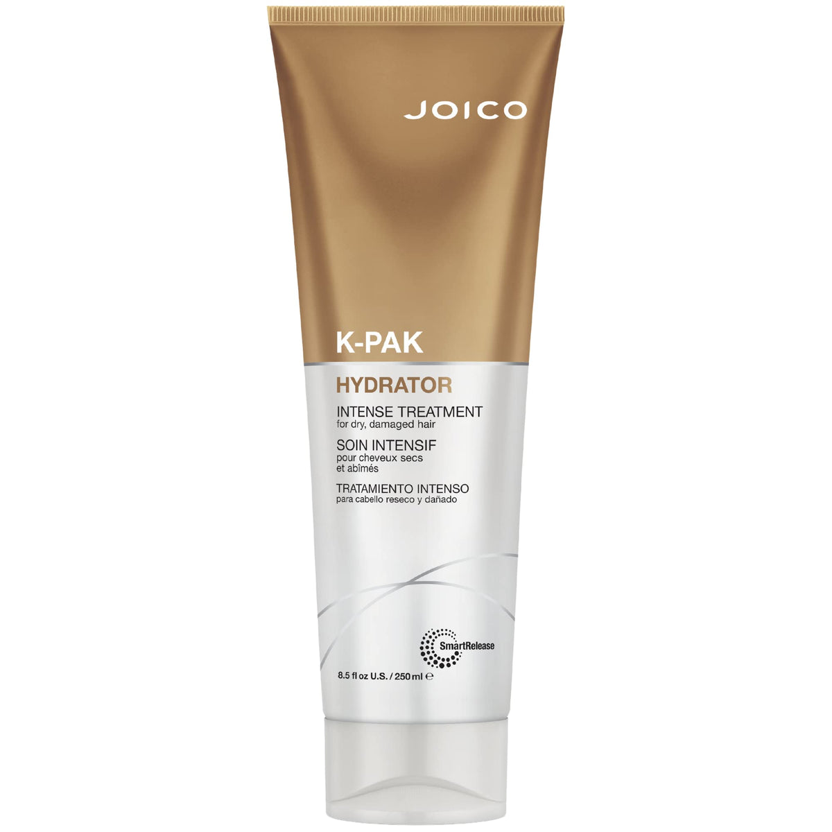Joico front packaging showing product and benefit of deep moisture