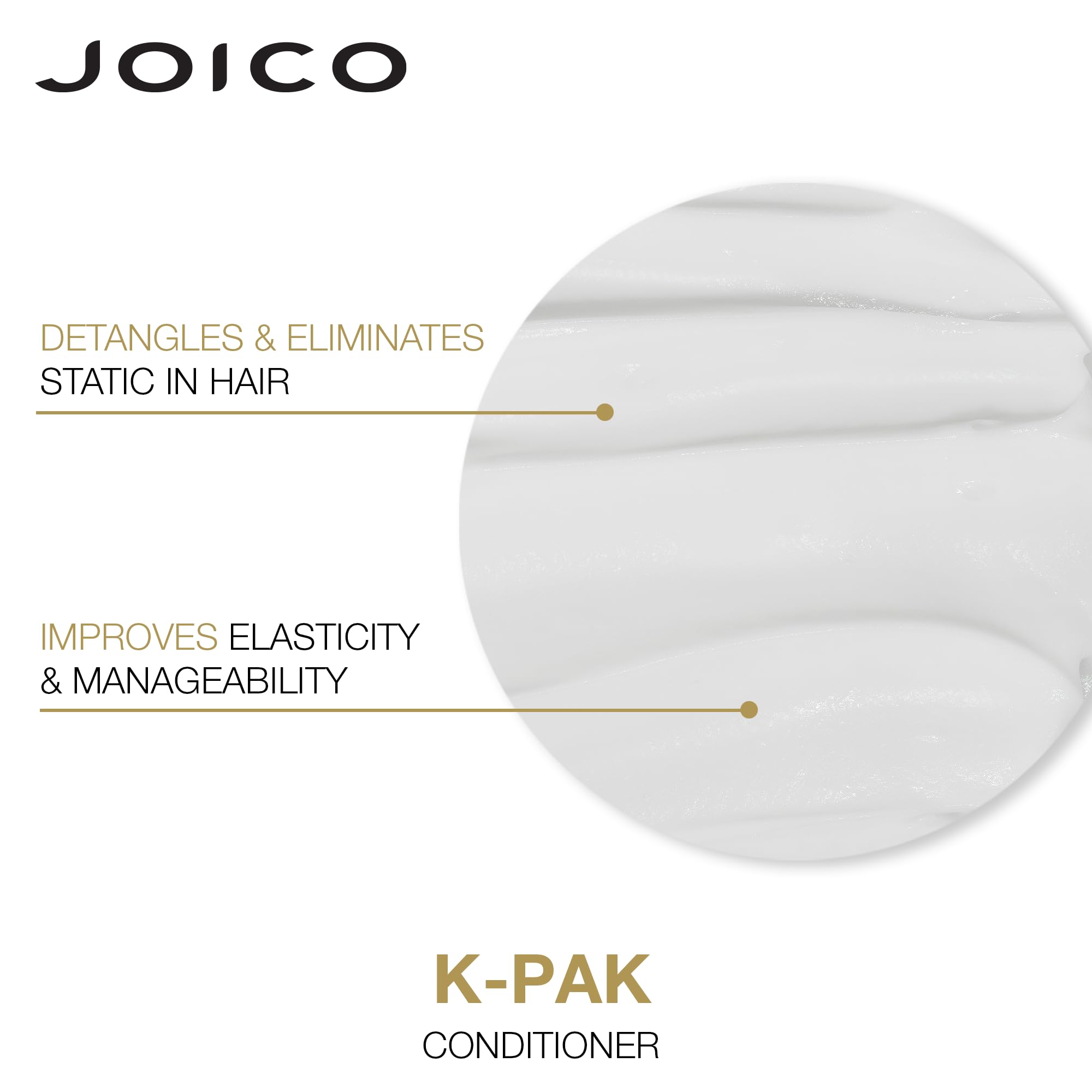 Joico K-PAK Daily Hair after use - hair feels moisturized, shiny, and bouncy