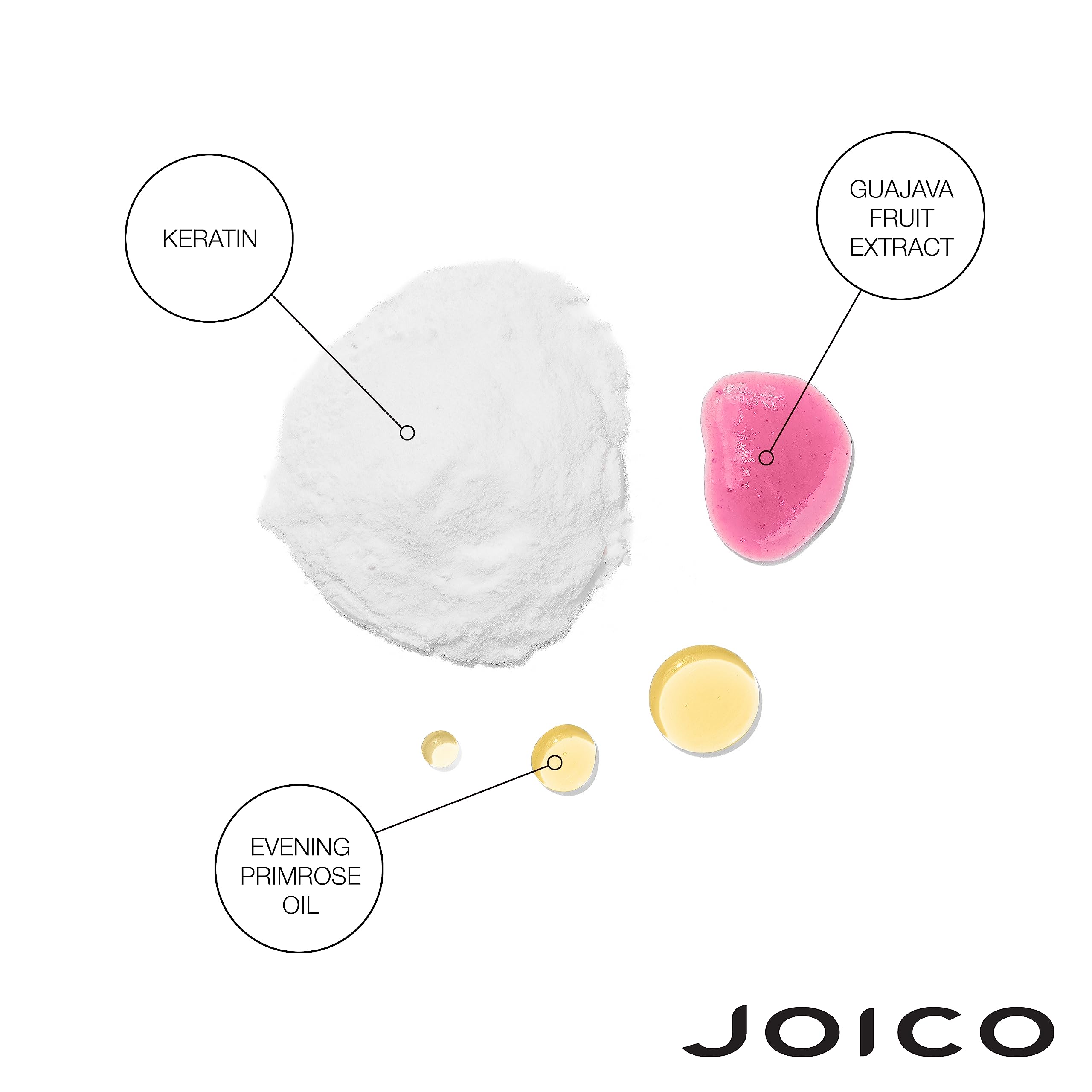 Joico K-PAK Daily Shampoo close-up - keratin complex strengthens hair