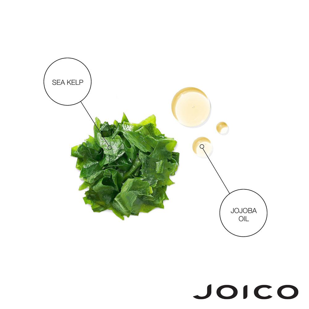 Joico Moisture Recovery conditioner rinse illustrating detangled hair.