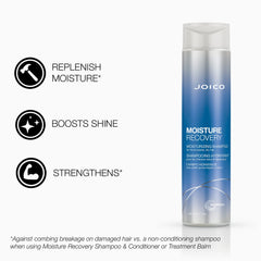Joico Moisture Recovery set box front showing complete hydration routine.